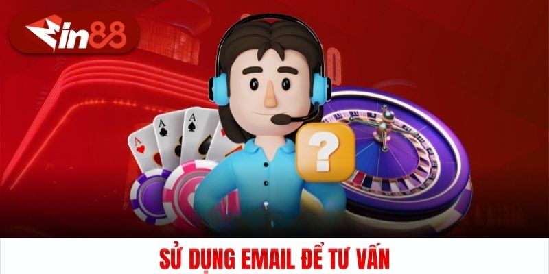 Ngoài ra, bạn có thể liên hệ Min88 qua kênh email để nhận được sự trợ giúp