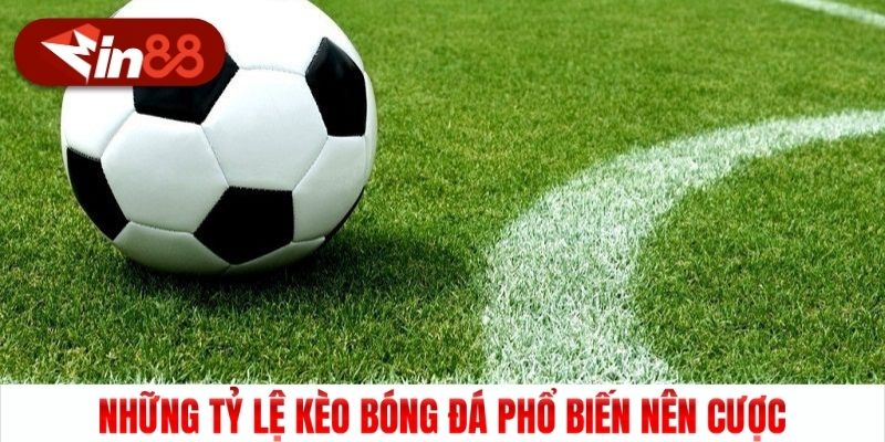 Những tỷ lệ kèo bóng đá phổ biến nên cược