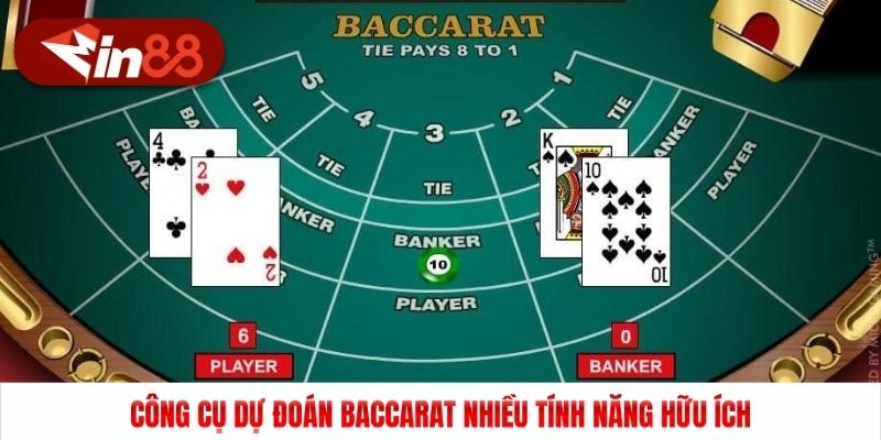 Công cụ dự đoán Baccarat nhiều tính năng hữu ích